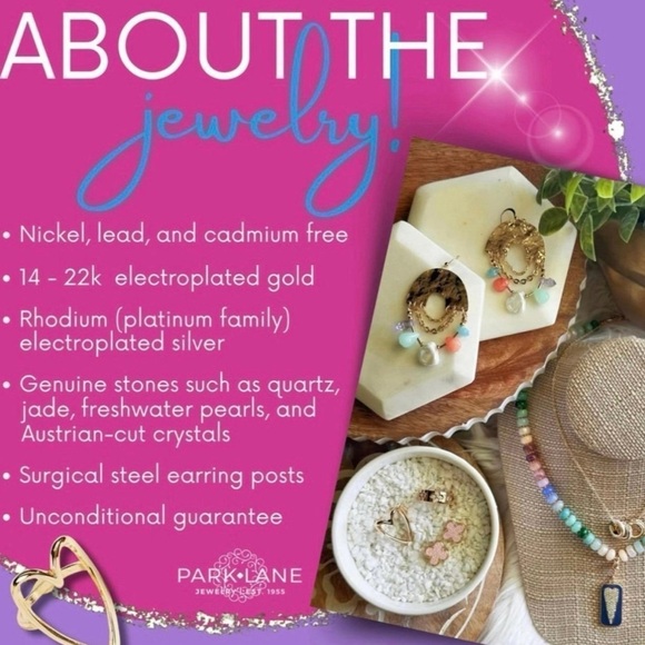 Park Lane Lavender Impression Bracelet! Set in Rose Gold!! BNIP!!! New Release!! - Picture 10 of 11